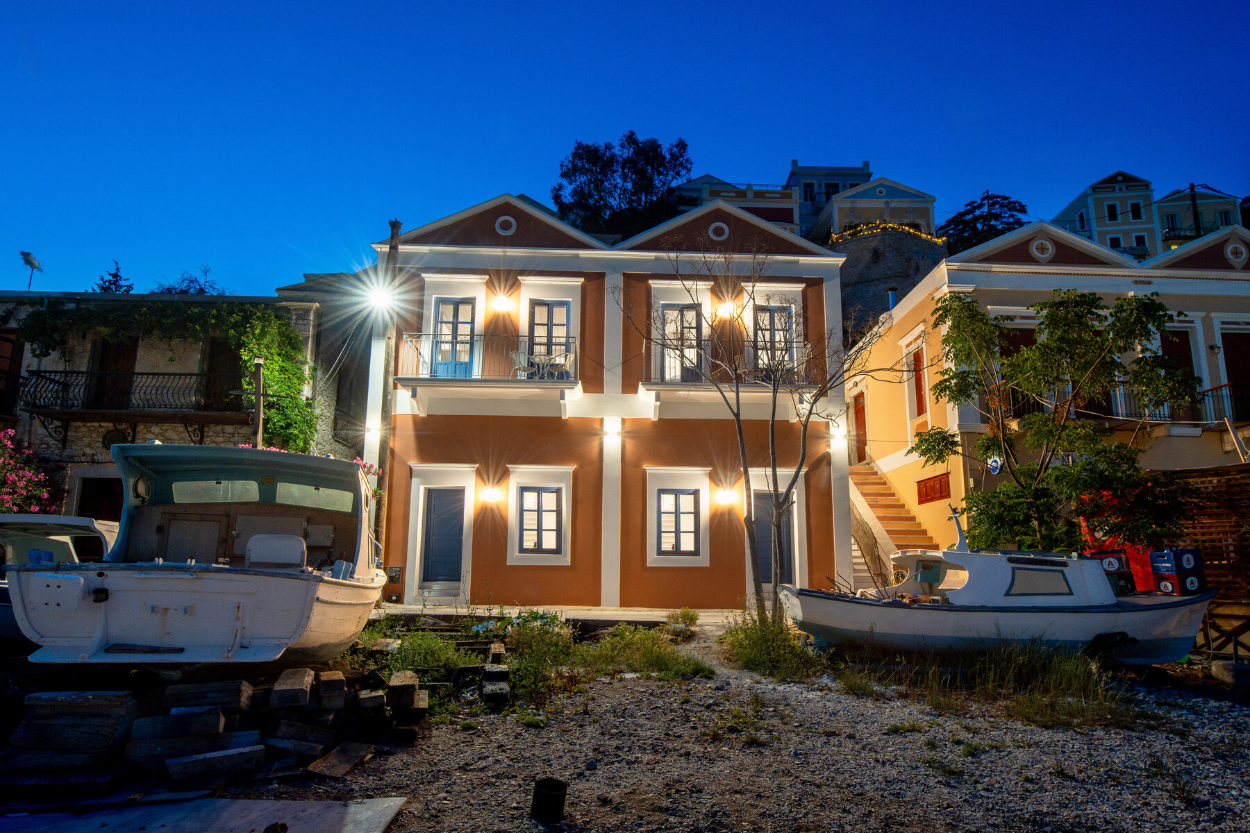apartments in symi