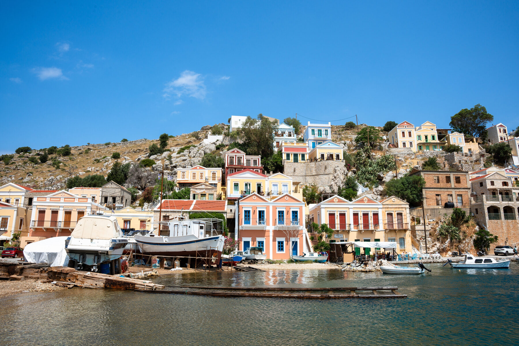 apartments in symi
