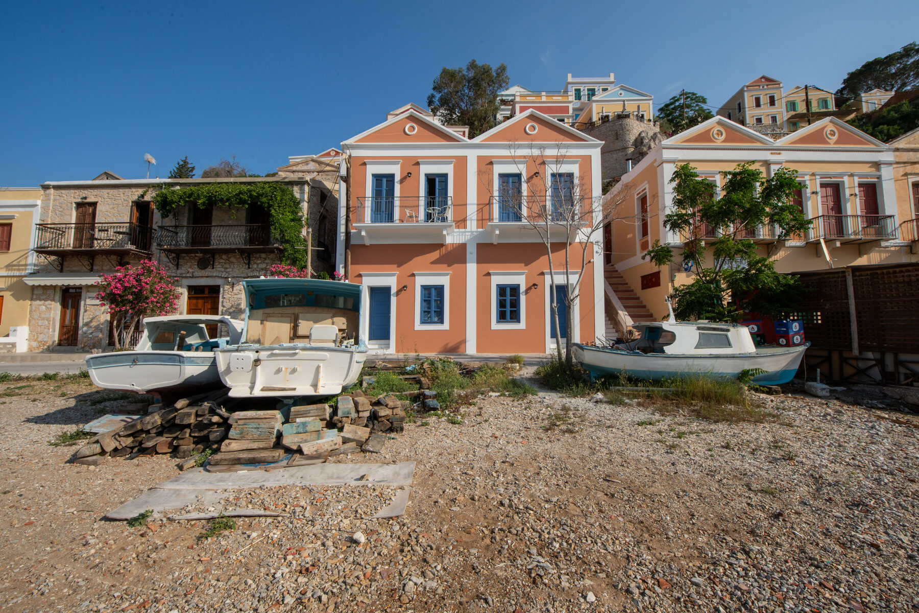 apartments in symi
